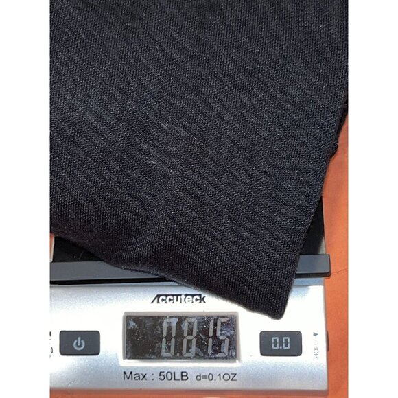 Saks Fifth Avenue Black Knit Skirt With Fringe Hem Women's Size 6 - Picture 11 of 11